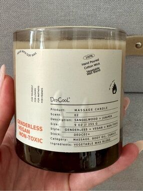 DedCool massage candle